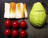 アボカドとちくわのチーズ焼き作り方1写真