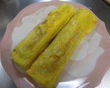 超簡単♥ちくわの卵とじ♥お好み焼き風作り方6写真