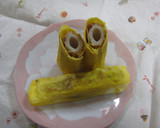 超簡単♥ちくわの卵とじ♥お好み焼き風作り方7写真