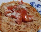 超特急！和えるだけで★ツナトマトパスタ♪作り方5写真