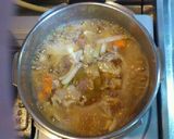 新じゃが☆竹の子☆鶏もも肉の春沢山煮物★作り方7写真