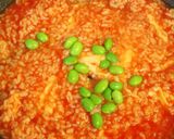残りご飯で枝豆リゾット作り方5写真
