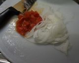 新玉葱とトマトのさっぱりサラダ作り方1写真