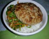 かさまし？ハンバーグ♪作り方9写真