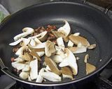 大黒本しめじのクリームパスタ作り方4写真