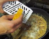 大黒本しめじのクリームパスタ作り方7写真