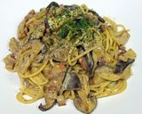 大黒本しめじのクリームパスタ作り方9写真