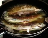 旦那君の☆ニジマスの甘露煮作り方3写真