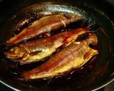 旦那君の☆ニジマスの甘露煮作り方5写真