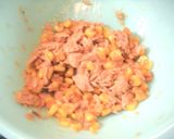 ♥バター醤油♥DE和風ツナコーンカップ♪作り方2写真