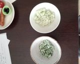 キャラ弁　サボさん作り方1写真