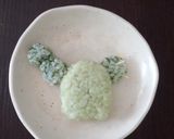 キャラ弁　サボさん作り方2写真