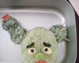 キャラ弁　サボさん作り方4写真
