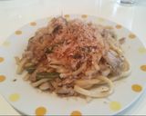 豚肉とピーマンのオイスター味噌焼きうどん作り方4写真