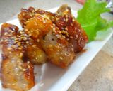 お弁当に豚肉の甘酢炒め作り方8写真