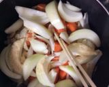 野菜たっぷり♪手羽元ガーリックスープ煮作り方4写真