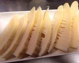 筍の天ぷら★味噌柚子胡椒風味作り方1写真