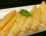 筍の天ぷら★味噌柚子胡椒風味作り方3写真