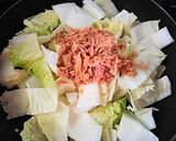 軽食にもなっちゃう白菜と春雨のツナ煮作り方1写真