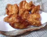 簡単　ささ身の揚げ鶏作り方3写真
