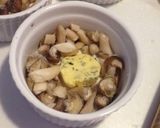 簡単☆ほうれん草としめじの巣篭りグリル作り方1写真