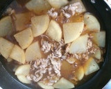 豚肉と大根の炒め煮作り方4写真