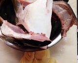 ♪ブリかまの生姜で炊いたん♪作り方3写真