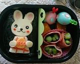 可愛い～♪イースターバニーのキャラ弁作り方7写真
