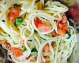 簡単混ぜるだけ冷製トマトパスタ作り方14写真