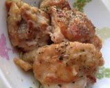 鶏もも肉のガーリックチーズ焼き☆*゚作り方7写真