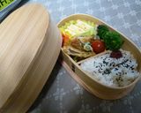 曲げわっぱ弁当作り方4写真