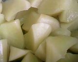 たくあん古漬け活用...ごった煮作り方1写真
