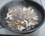 ひき肉とショートパスタのアンチョビ炒め作り方3写真