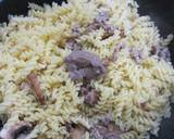ひき肉とショートパスタのアンチョビ炒め作り方4写真