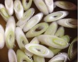 簡単♪水菜のあっさり中華風スープ作り方4写真