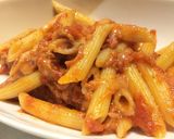 ペンネのトマトチーズ焼作り方5写真