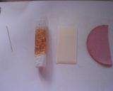お弁当のおかずに！ちくわのハムチーズ巻き作り方1写真