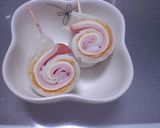 お弁当のおかずに！ちくわのハムチーズ巻き作り方3写真