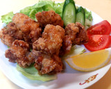 簡単！激うま！ジュージー！鶏の唐揚げ作り方5写真