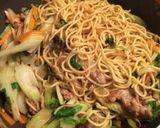 セロリたっぷり＊アレンジ焼きそば作り方4写真
