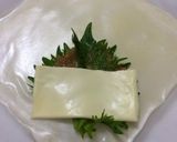 ささみと春キャベツの梅シソ春巻き作り方9写真