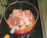 【包丁いらず】牛すじ煮込みカレー味作り方2写真