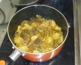 【包丁いらず】牛すじ煮込みカレー味作り方6写真