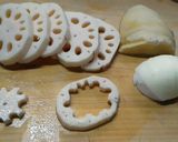 蓮根の輪バーグ作り方1写真