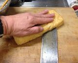 糖質制限　栃尾の油揚げ鯖の水煮缶詰め焼き作り方2写真