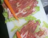 簡単!!春キャベツと豚肉の彩り巻き☆作り方2写真