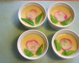朝に✿フライパン10分๑プチ茶碗蒸し作り方7写真