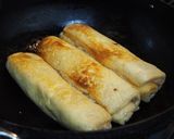 鶏ひき肉のお揚げ巻き煮作り方5写真
