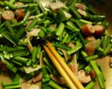 大葉にんにく醤油で☆ニラ卵炒め作り方4写真