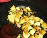 韓国フライパンで作るジャーマンポテト風作り方5写真